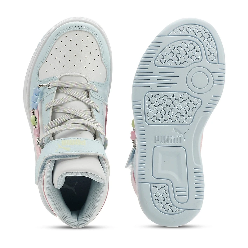 PUMA Rebound Layup Playful Little Kid Girls Basketball Shoes