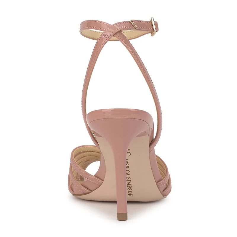 JS Jessica Simpson Womens Nysen Heeled Sandals