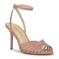 JS Jessica Simpson Womens Nysen Heeled Sandals