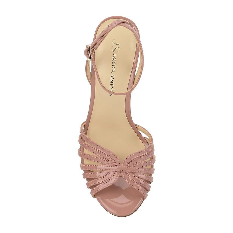 JS Jessica Simpson Womens Nysen Heeled Sandals