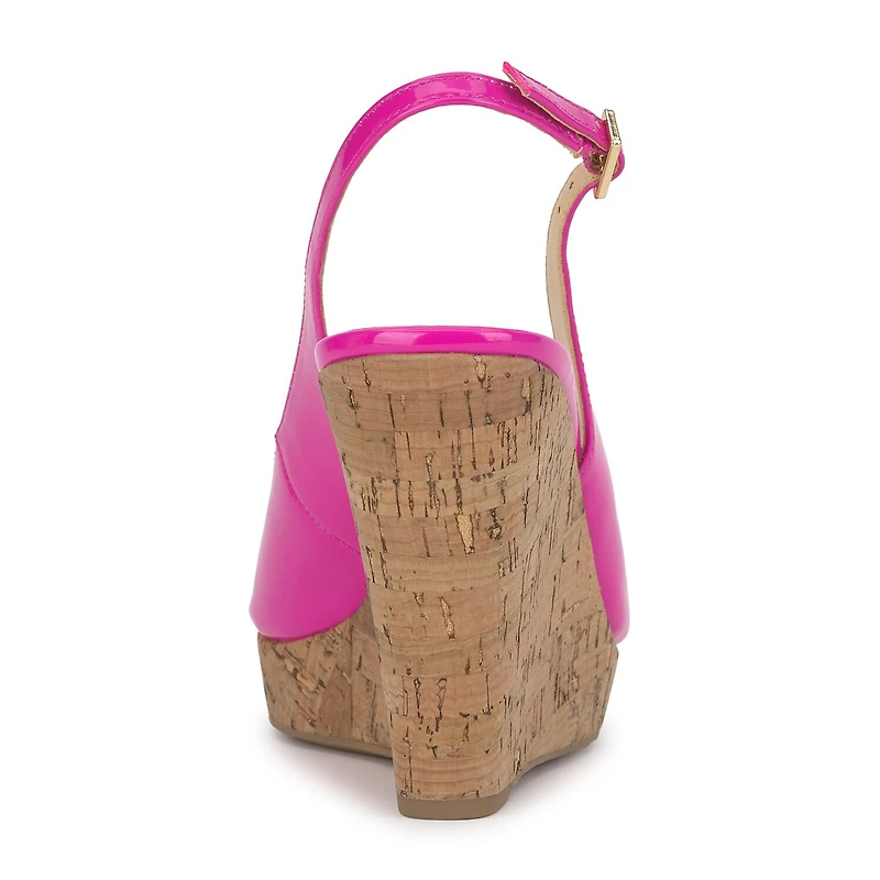 JS Jessica Simpson Womens Justera Wedge Sandals