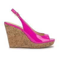 JS Jessica Simpson Womens Justera Wedge Sandals