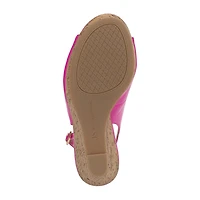 JS Jessica Simpson Womens Justera Wedge Sandals