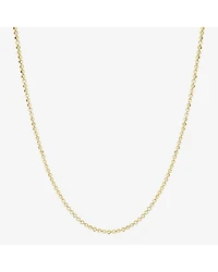 Limited Quantities! Womens 14K Gold 18 Inch Bead Chain Necklace