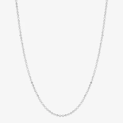 Limited Quantities! Womens 14K Gold Inch Bead Chain Necklace