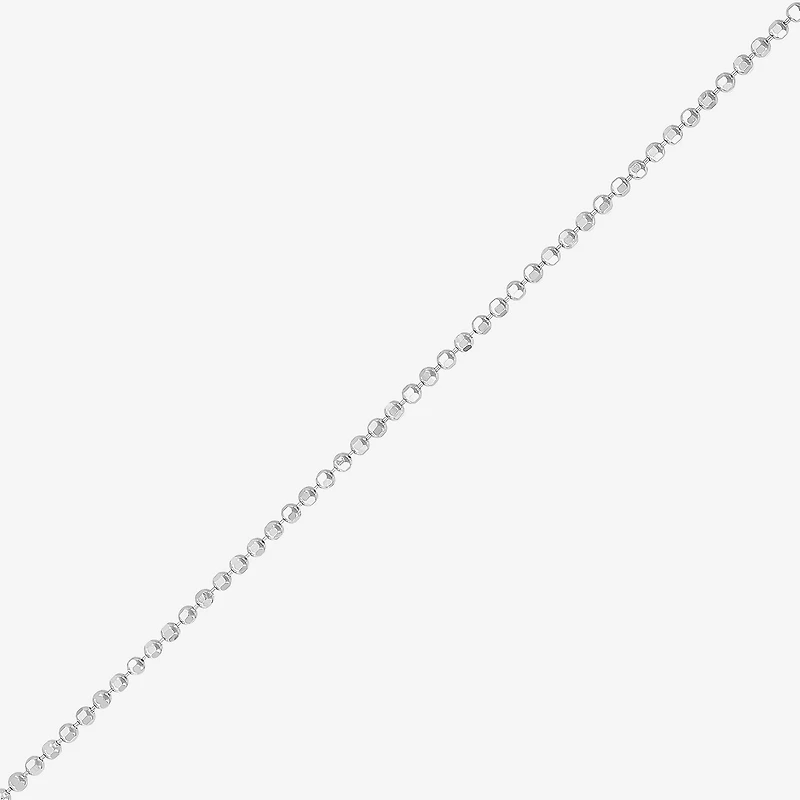 Limited Quantities! Womens 14K Gold Inch Bead Chain Necklace