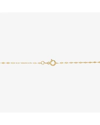 Limited Quantities! Womens 10K Gold 18 Inch Fashion Chain Necklace