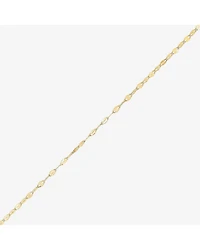Limited Quantities! Womens 10K Gold 18 Inch Fashion Chain Necklace