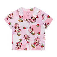 Toddler Girls Strawberry Shortcake V-Neck Short Sleeve 2-pc. Pajama Set