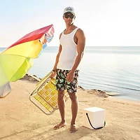 Arizona Mens 6 1/2" Animal Swim Trunks
