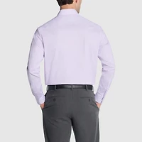 Van Heusen Ultra Flex Mens Regular Fit Stretch Fabric Wrinkle Free Long Sleeve Dress Shirt
