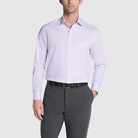 Van Heusen Ultra Flex Mens Regular Fit Stretch Fabric Wrinkle Free Long Sleeve Dress Shirt
