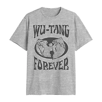 Mens Crew Neck Short Sleeve Classic Fit Big and Tall Graphic T-Shirt