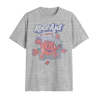 Novelty Mens Crew Neck Short Sleeve Classic Fit Big and Tall Graphic T-Shirt
