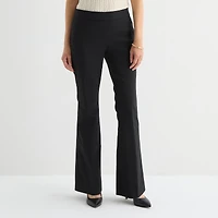 Liz Claiborne Lisa Womens Tall Flare Pull-On Pant