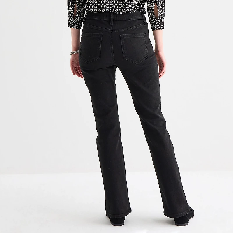 Liz Claiborne Lana Womens Tall High Rise Bootcut Jean