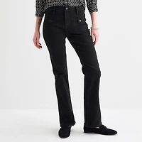 Liz Claiborne Lana Womens Tall High Rise Bootcut Jean