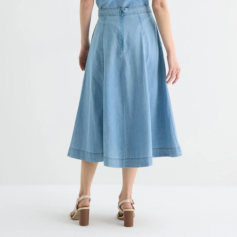 Liz Claiborne Womens Tall Full Skirt