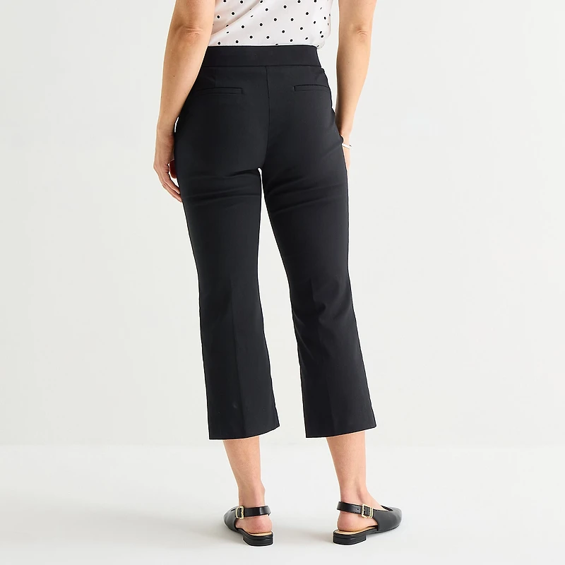 Liz Claiborne Lisa Womens Flare Capri Pant