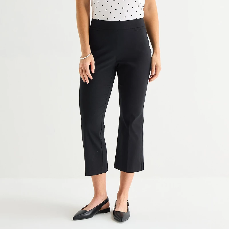 Liz Claiborne Lisa Womens Flare Capri Pant
