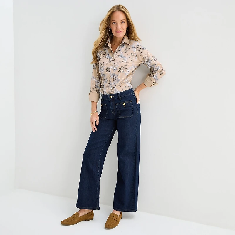 Liz Claiborne Womens Long Sleeve Dress Shirt