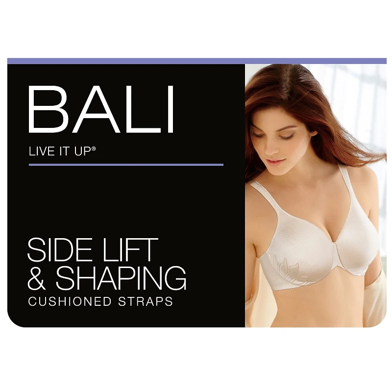 Bali Live It Up® Seamless Full Coverage T-Shirt Underwire Bra 3353