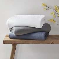 Madison Park Gauze 100% Cotton Lightweight Blanket