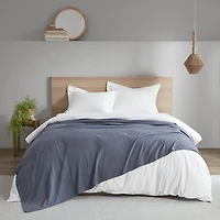 Madison Park Gauze 100% Cotton Lightweight Blanket