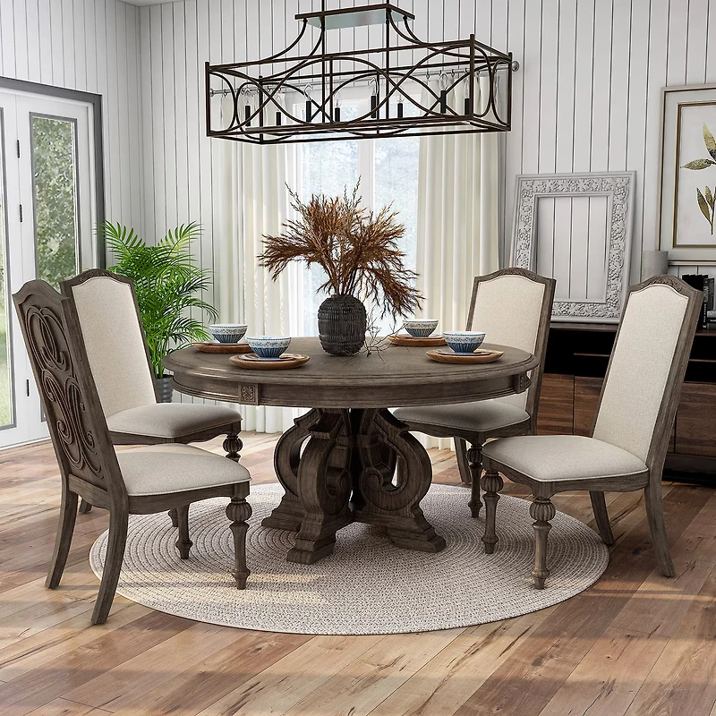 Furniture of America™ Maud Dining And Kitchen Collection 5-pc. Round Dining Set