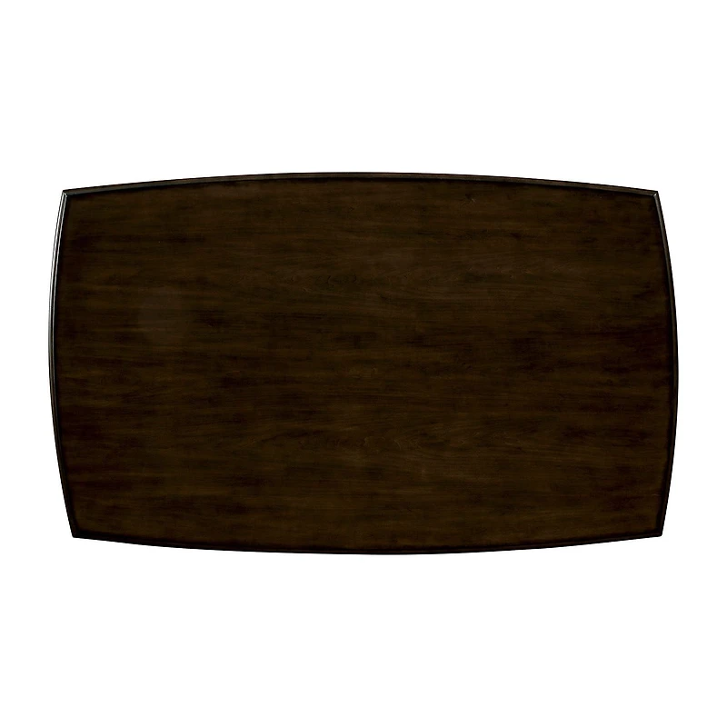 Furniture of America™ Burr Dining And Kitchen Collection Rectangular Wood-Top Dining Table