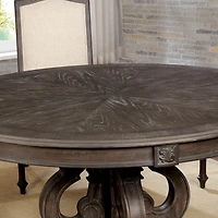 Furniture of America™ Maud Dining And Kitchen Collection Round Wood-Top Dining Table