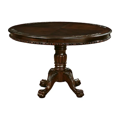 Furniture of America™ Doloros Dining And Kitchen Collection Round Wood-Top Dining Table