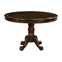 Furniture of America™ Doloros Dining And Kitchen Collection Round Wood-Top Dining Table