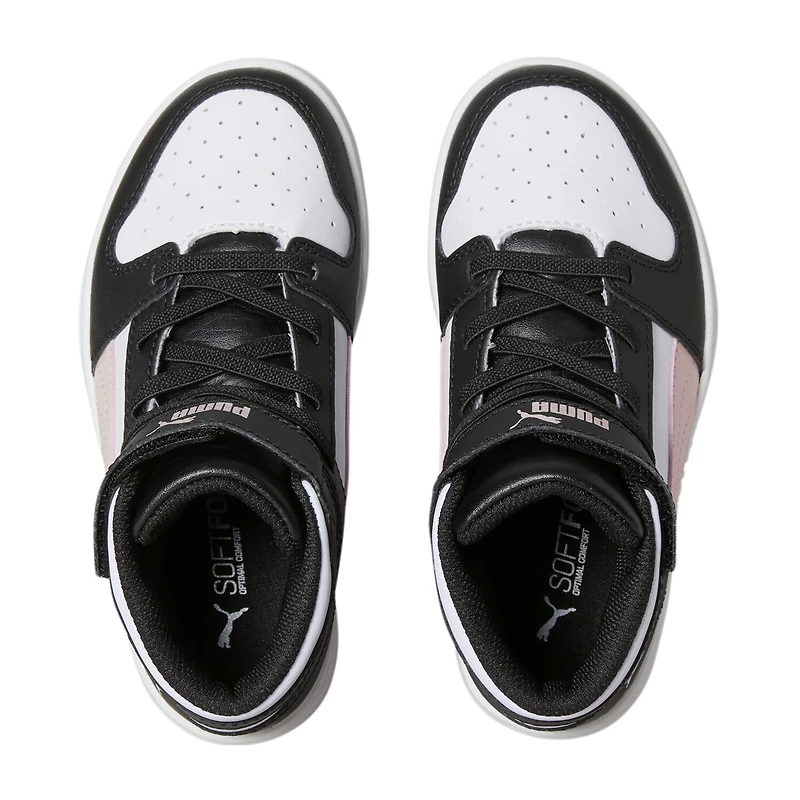 PUMA Rebound Layup Little Kid Girls Basketball Shoes