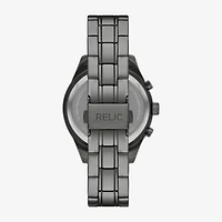 Relic By Fossil Womens Multi-Function Black Bracelet Watch Zr16011