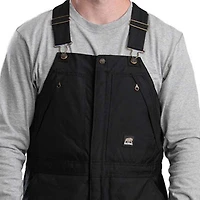 Berne Icecap Insulated Bib Short Mens Workwear Overall