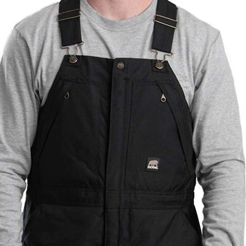 Berne Icecap Insulated Bib Short Mens Big Workwear Overall