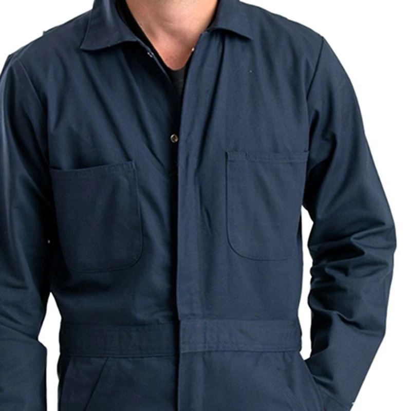 Berne Exhaust Unlined Mens Big and Tall Long Sleeve Workwear Coverall