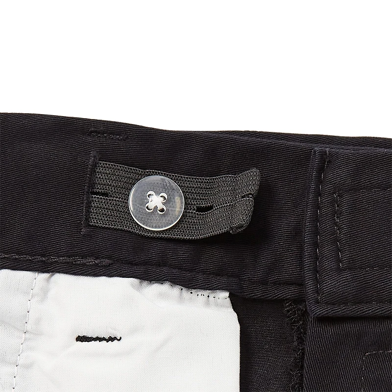 St. John's Bay Dexterity Mens 10" Adaptive Stretch Fabric Adjustable Features Easy-on + Easy-off Chino Short