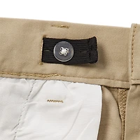 St. John's Bay Dexterity Mens 10" Adaptive Stretch Fabric Adjustable Features Easy-on + Easy-off Chino Short