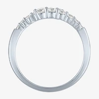 Diamond Addiction (G-H, I1-I2) Womens 1/3 CT. T.W. Lab Grown White 10K Gold Bypass  Cocktail Ring