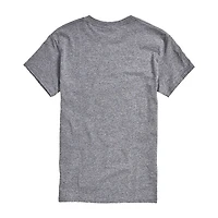 Mens Crew Neck Short Sleeve Peanuts Valentine's Day T-Shirt