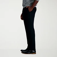 Haggar JMH Sharkskin Mens Classic Fit Big and Tall Dress Flat Front Pant