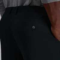 Haggar JMH Sharkskin Mens Classic Fit Big and Tall Dress Flat Front Pant