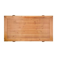 Safavieh Amell Rectangular Wood-Top Dining Table