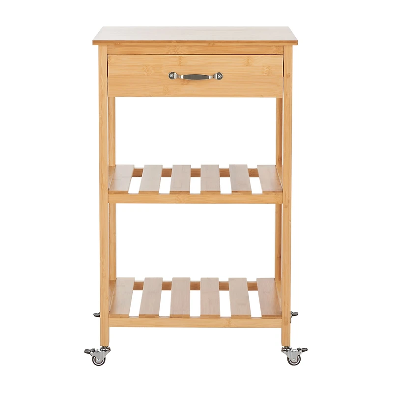 Safavieh Corteau Wood-Top Kitchen Cart