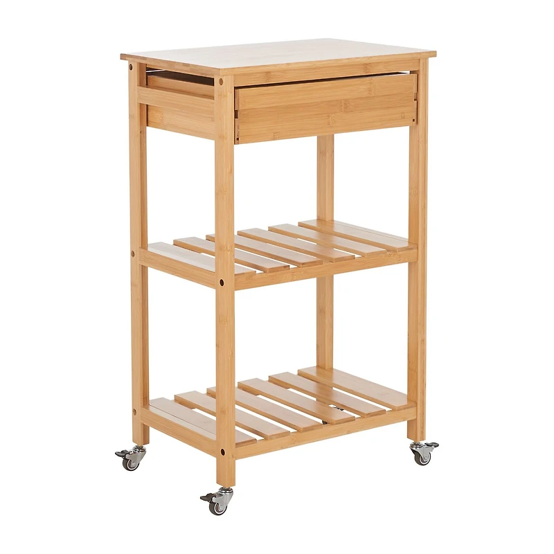 Safavieh Corteau Wood-Top Kitchen Cart