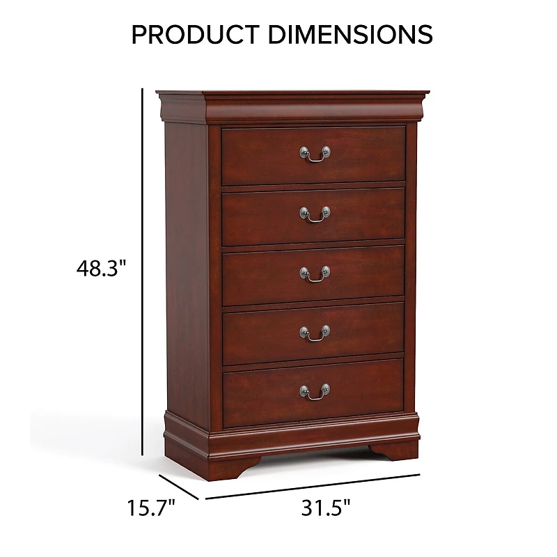 Furniture of America™ Burkhart 5-Drawer Chest