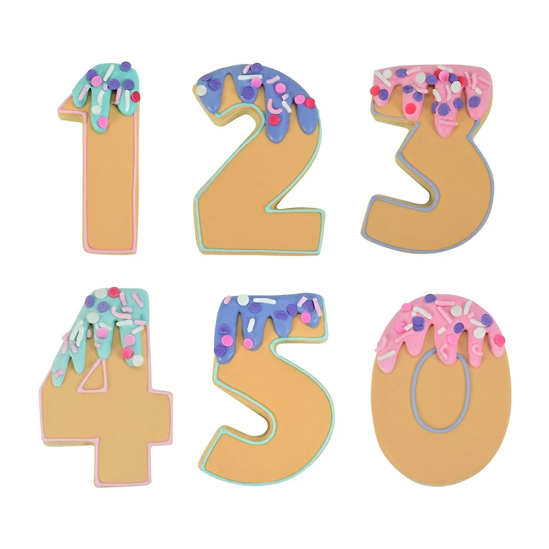 R&M International Llc Milestone 6-pc. Cookie Cutters