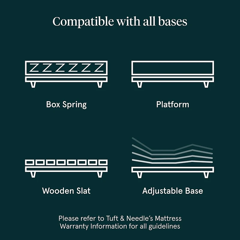 Tuft & Needle 9.5" Medium Firm Foam - Mattress a Box